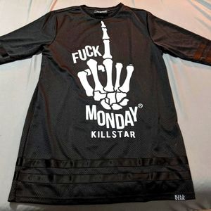 Authentic Killstar XXL F*ck Monday jersey